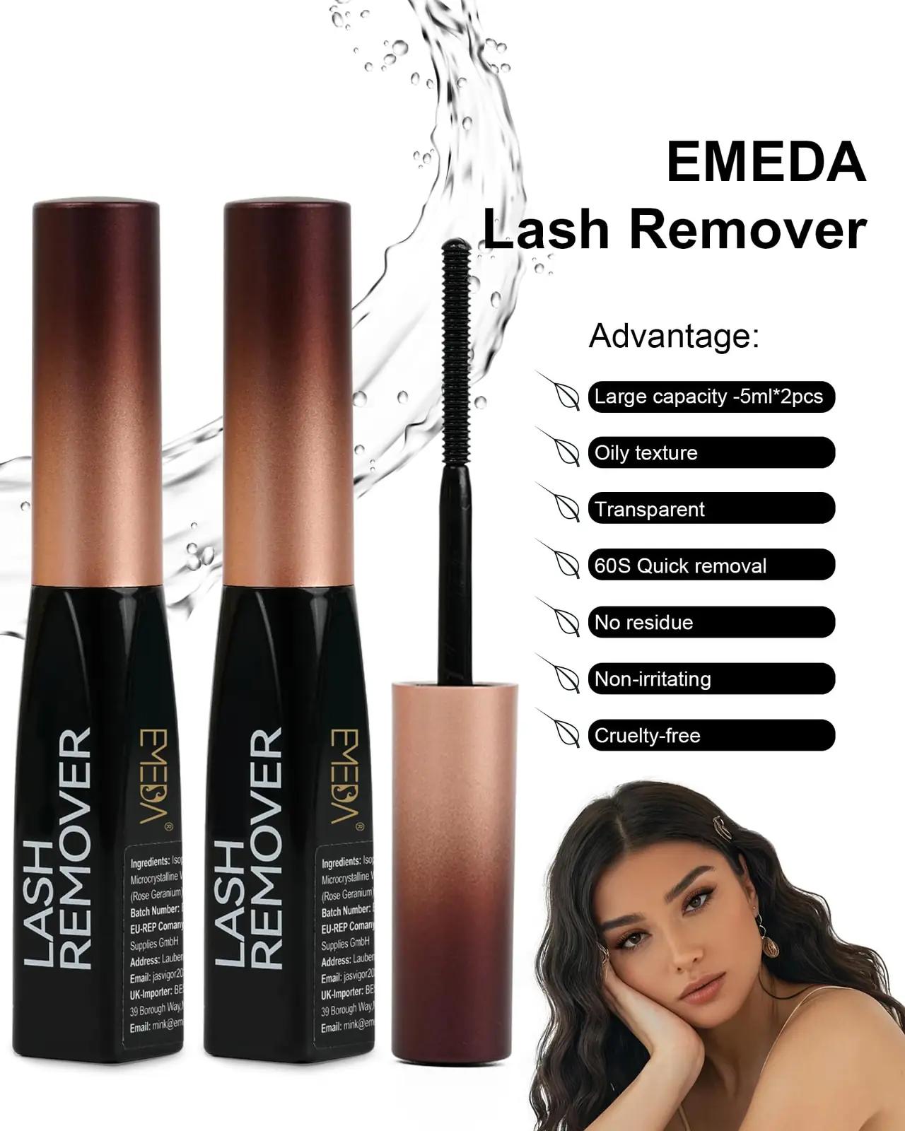 EMEDA õlivaba ja õrn Black Cluster remover – 2×5ml eemaldaja – detailne vaade