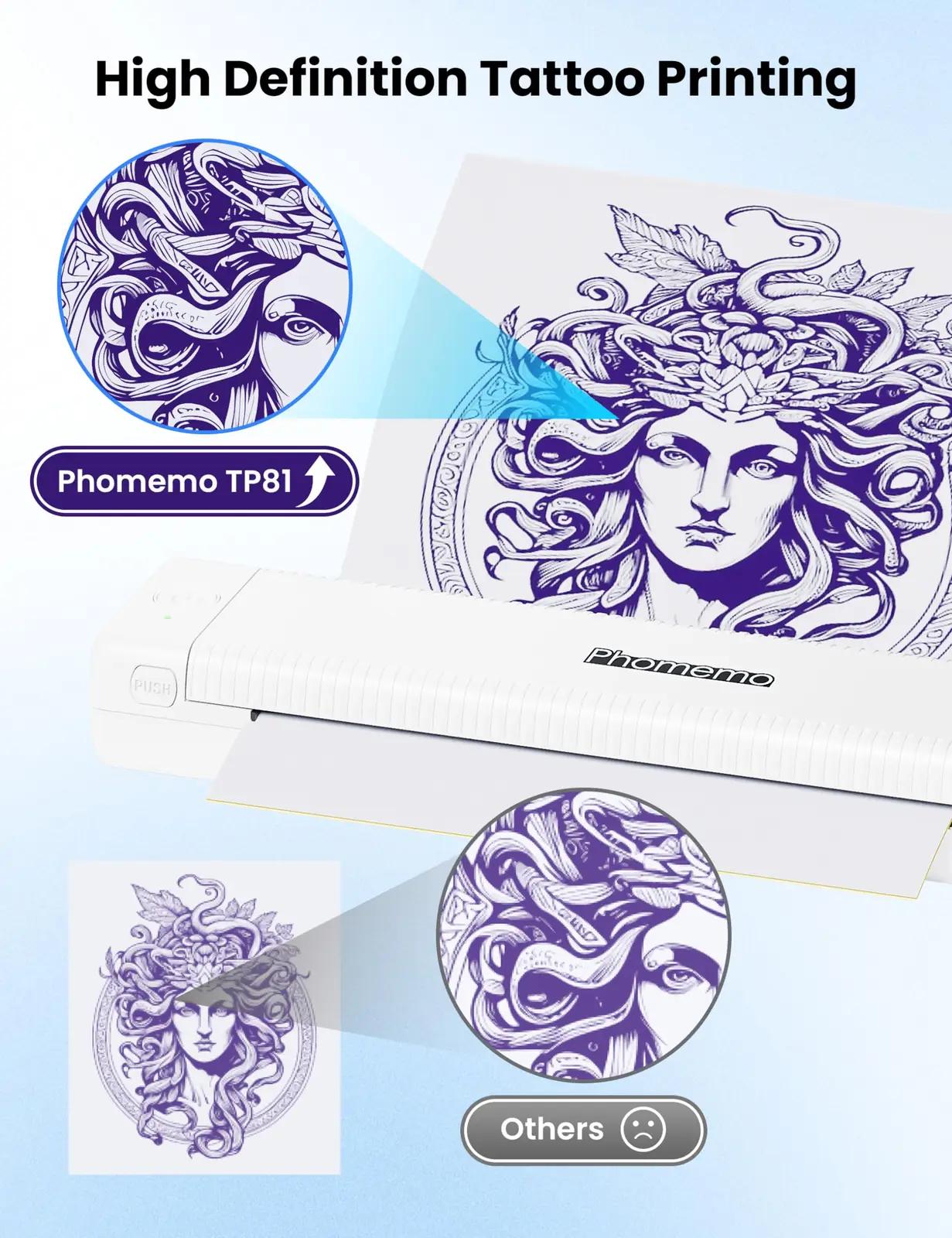 Phomemo mobiilsed termilis-sildiprinterid TP81 – kasutusnäide