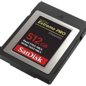 SanDisk SDCFE-512G-GN4NN mälukaardid – detailne lähivaade