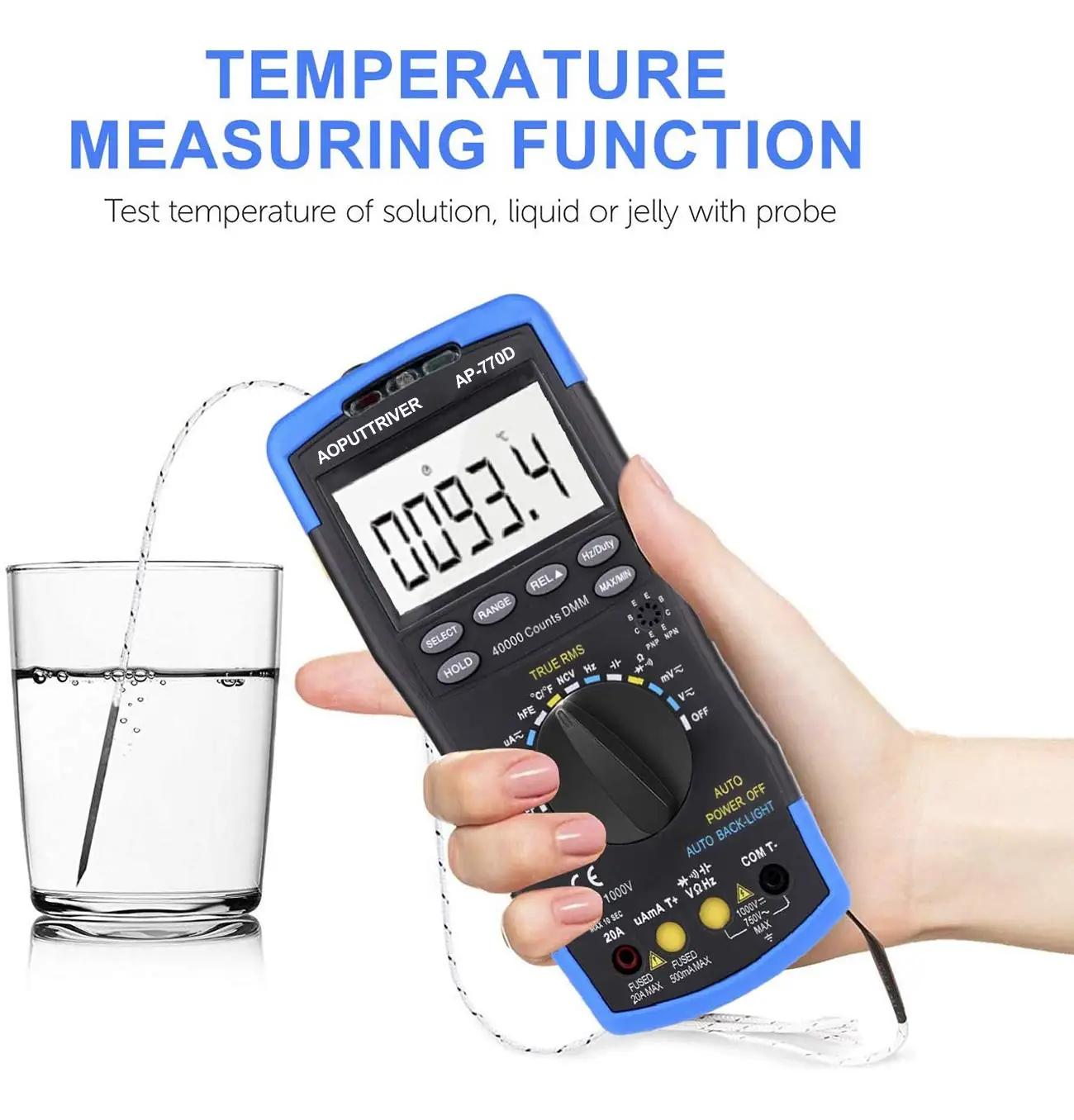 AOPUTTRIVER täppismultimeeter UKHP-770D – multimeetrid – kasutusnäide