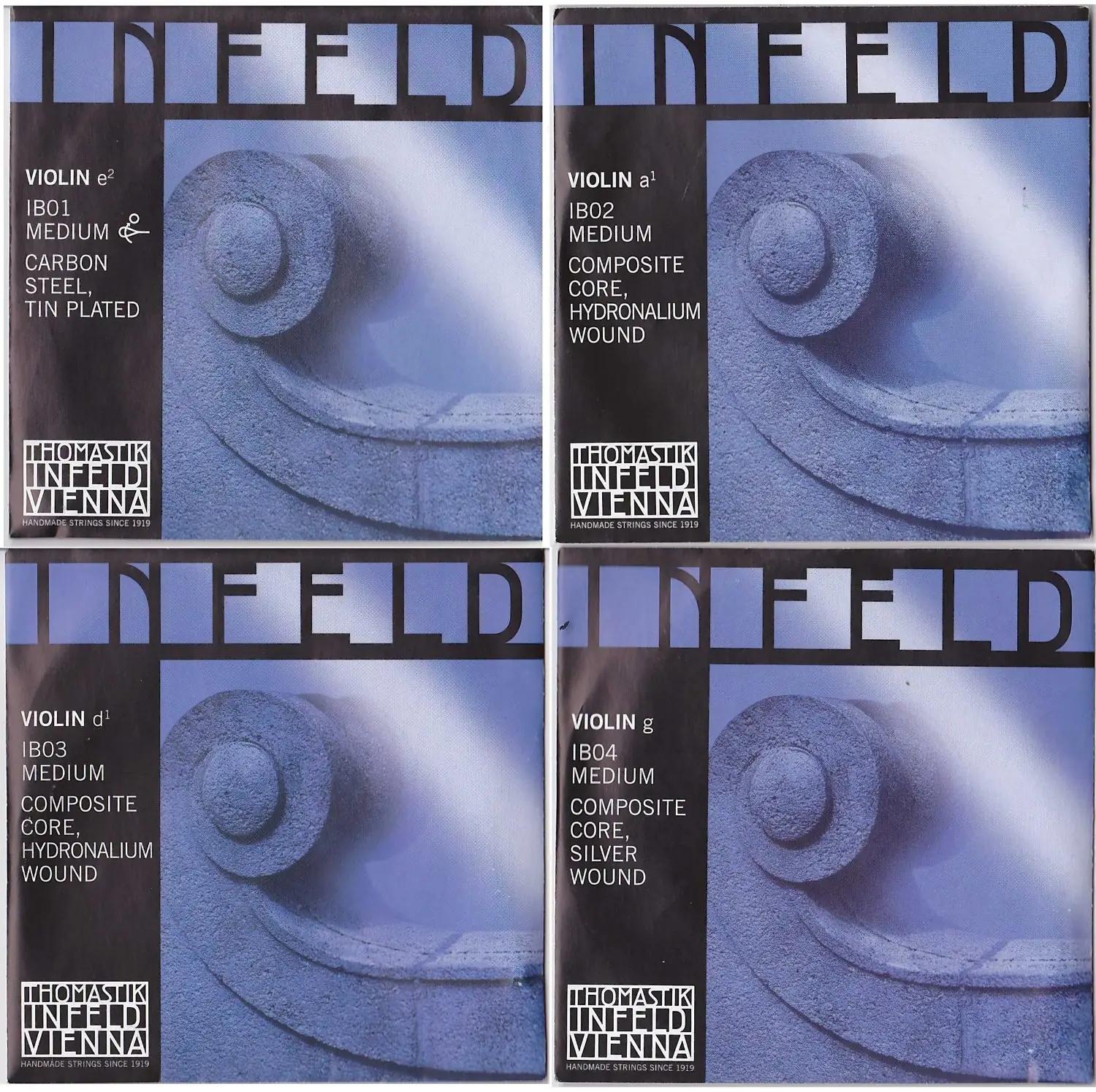 Thomastik-Infeld sinine viiulikeelakomplekt – pehme mängitavus – detailne vaade