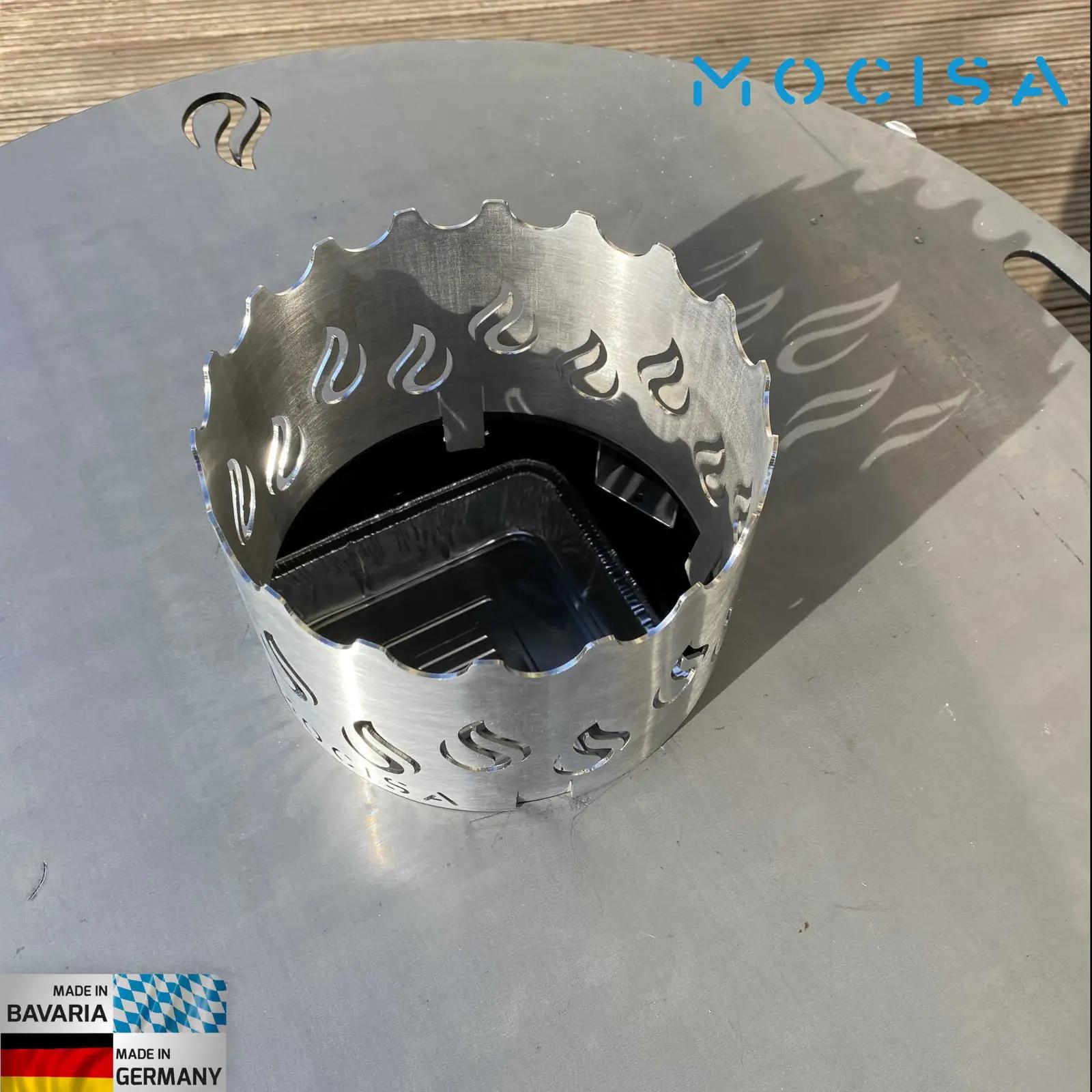 mocisa roostevaba wok-osa Ø20cm — vastupidav ja puhas pind – lisavaade