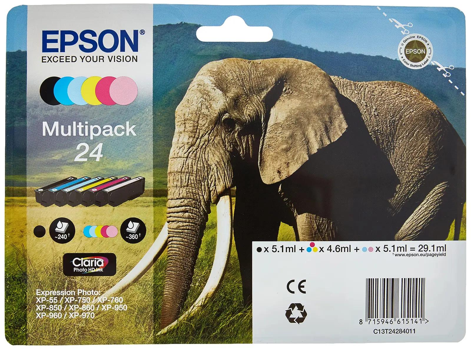 Epson C13T24284011 tindipatruunid tindiprinteritele – toote esivaade