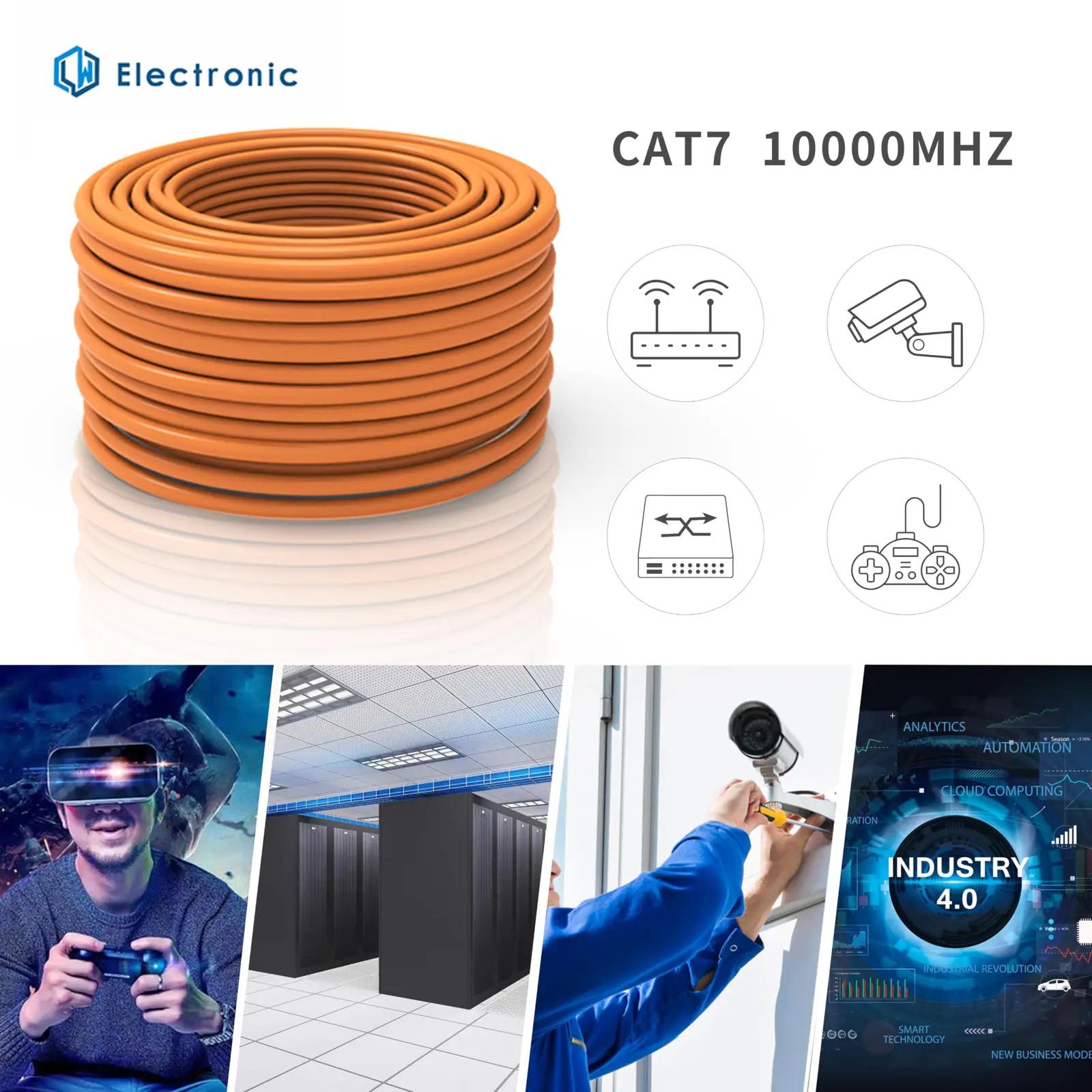 LW Electronic vastupidav Cat7 Ethernet-kaabel 50 m – paigalduseks – pilt 6