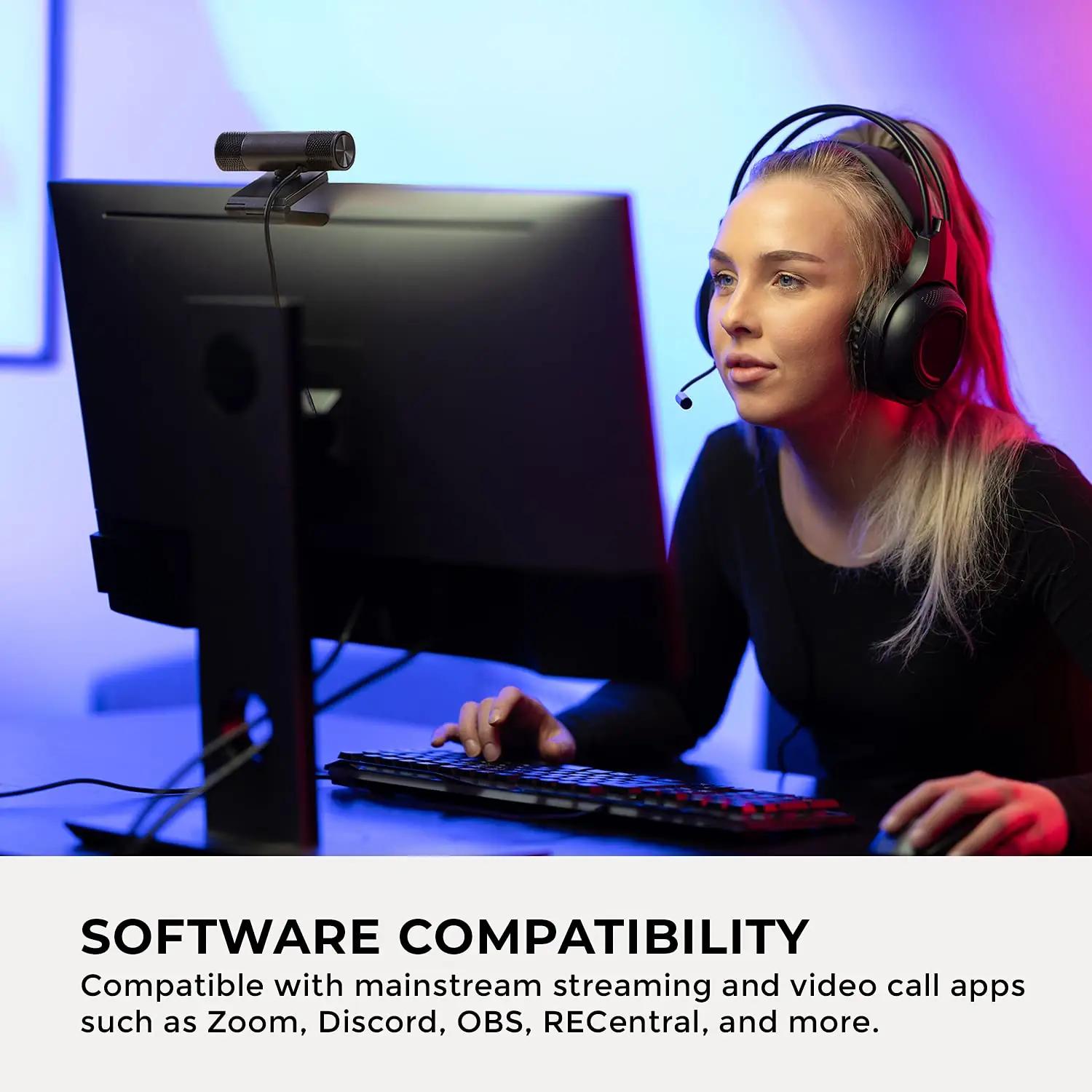 AVerMedia stiilne 1080p veebikaamera – universaalne kasutus – pilt 6