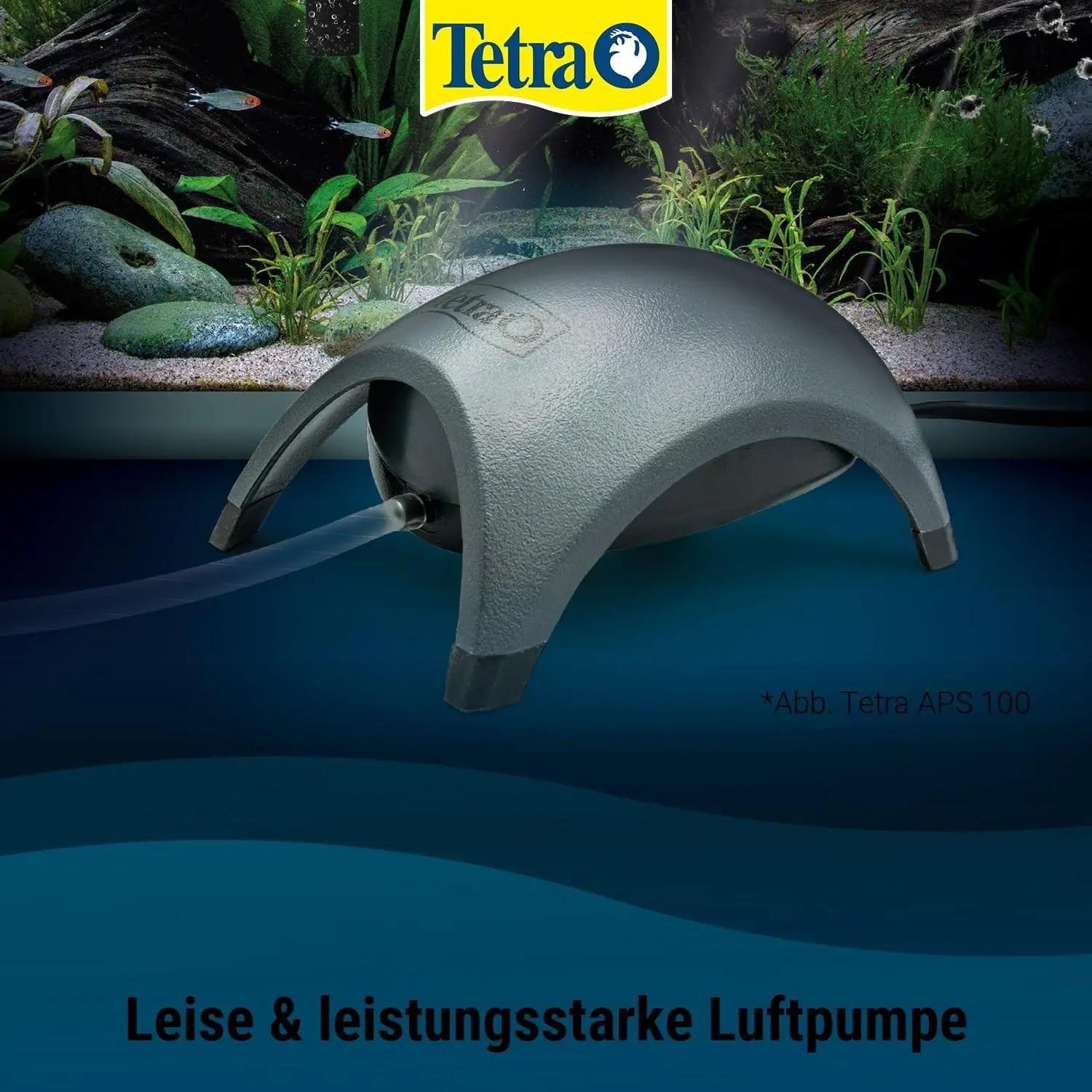 Tetra vaikne luftpump APS 400 – sobib 250–600 L akvaariumile – pakend ja tarvikud