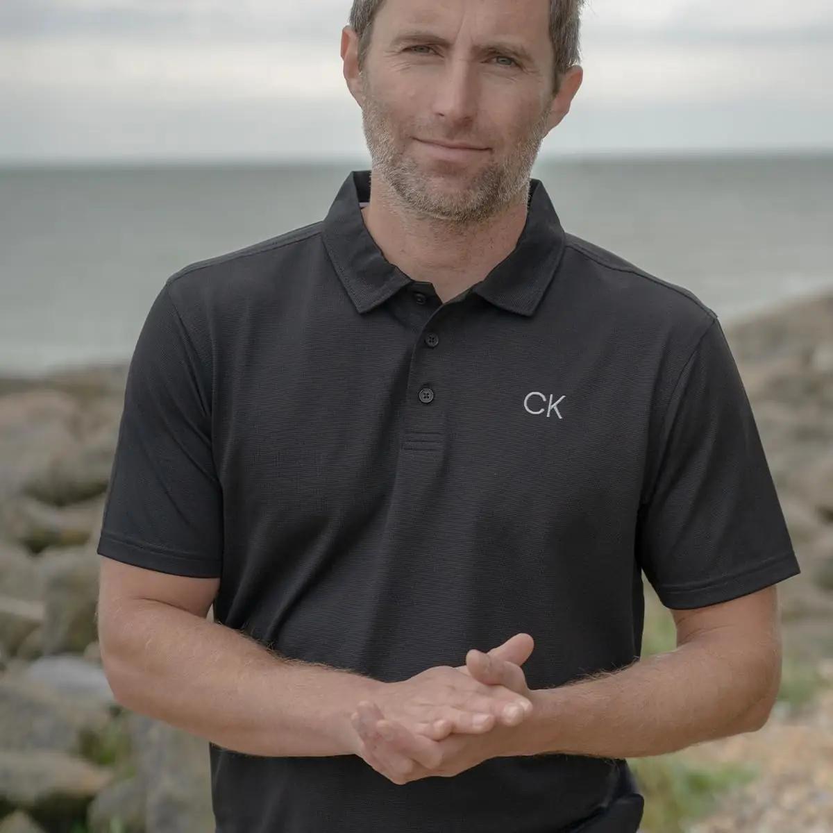 Calvin Klein puuvillane polo särk — mugav igapäevaks XL – kasutusnäide