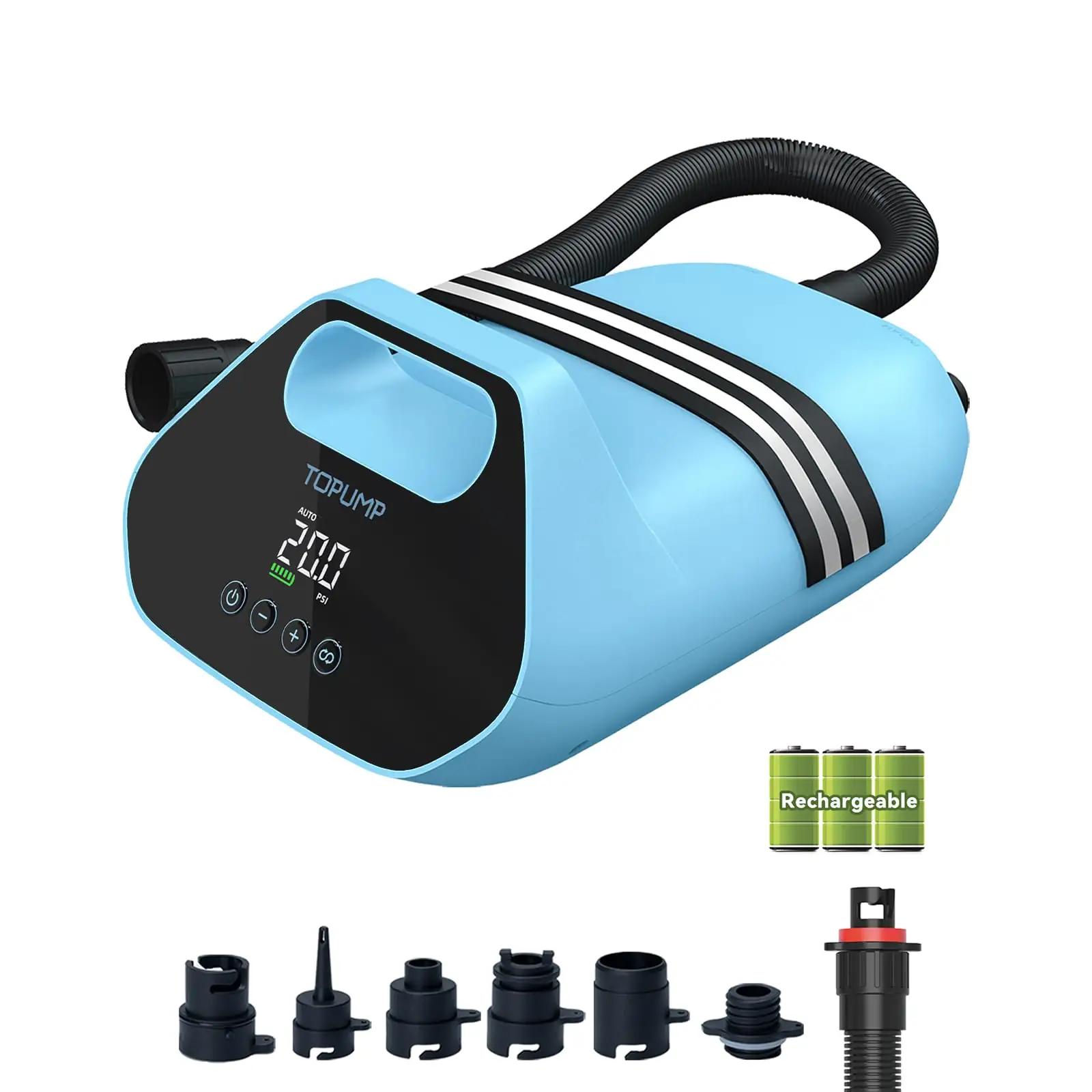 TOPUMP elektriline SUP-pump tugevast plastikust, kaasaskantav