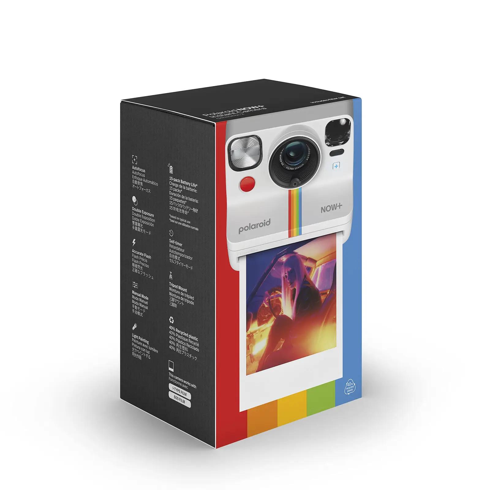 Polaroid kaamera Now+ Gen 2 valge — stiilne ja kaasaskantav – pilt 10