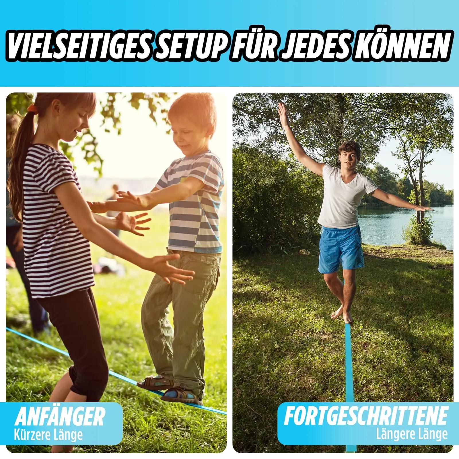 Trailblaze tugev polüester slackline komplekt — algajale – pilt 7