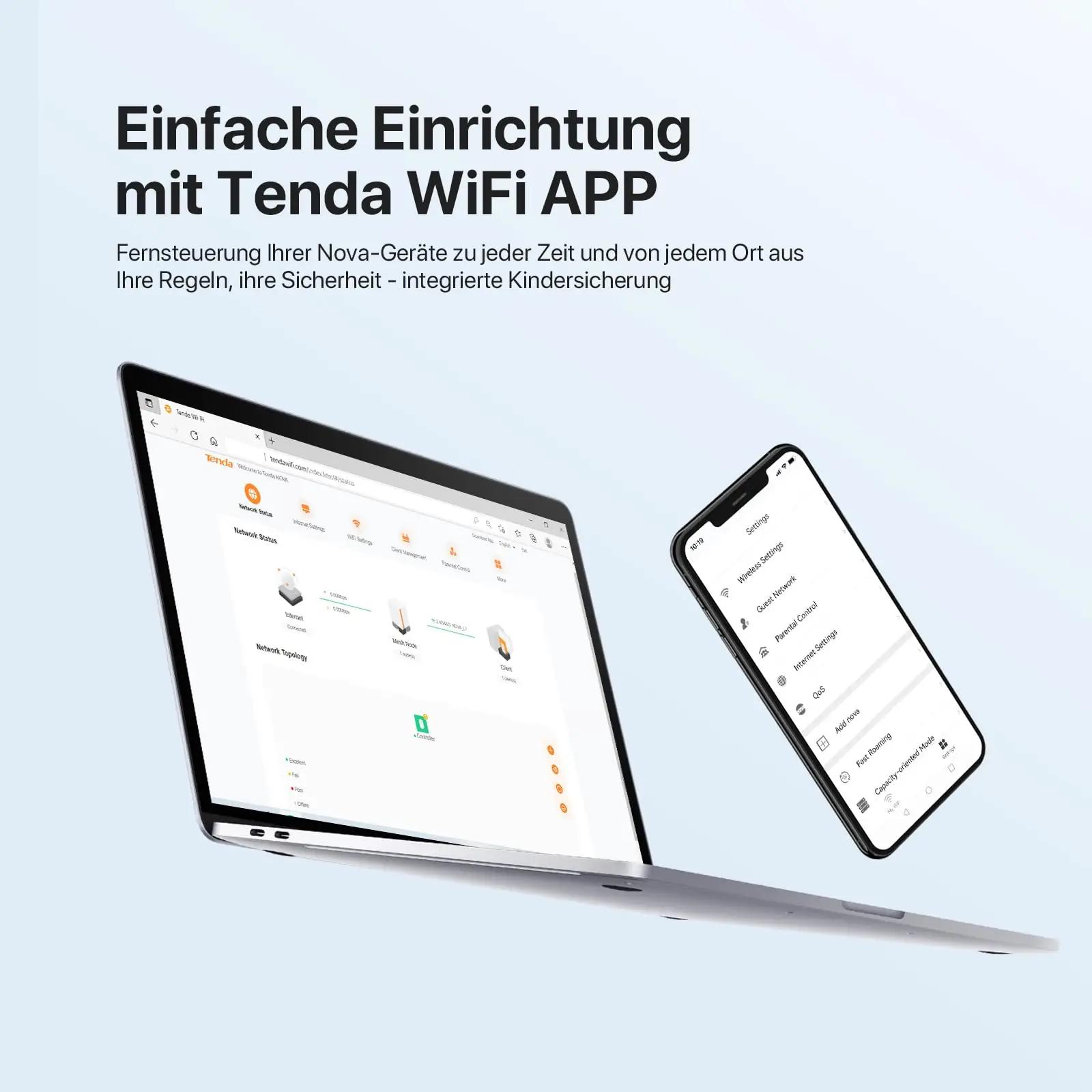 Tenda MX3 kodune mesh-WiFi AX1500 – usalduslik katvus – pilt 7