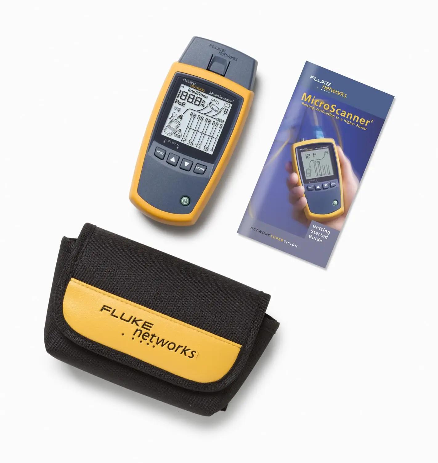 Fluke Networks vastupidav kaabli­tester MS2-100 – täpne mõõtmine