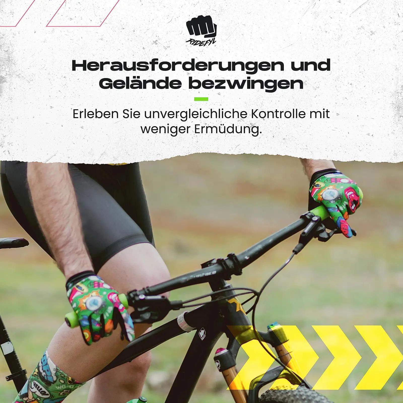 Ridefyl pehmed MTB-käepidemed RPC-materjalist – pakend ja tarvikud