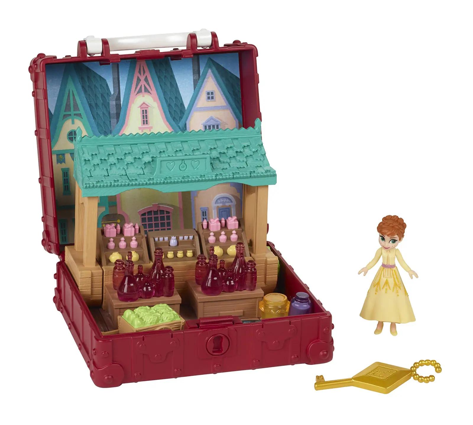 Disney mänguline plastikust külakomplekt Anna nukuga – pilt 8