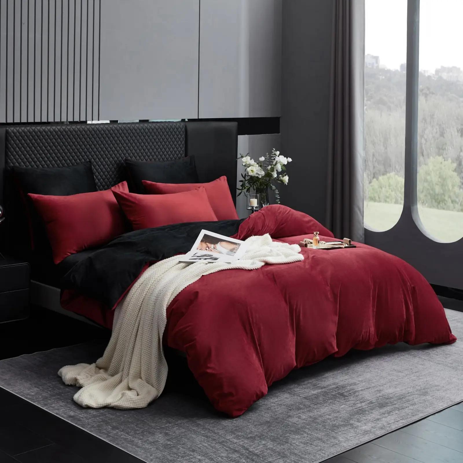 YASMENG pehme flanellvoodipesu 220×240 cm – soe talveks – pilt 8