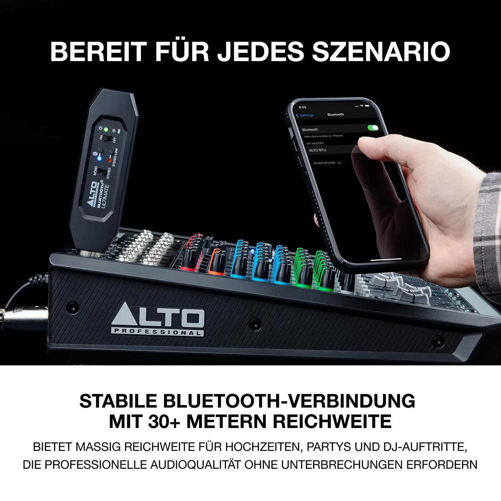 ALTO metallist Bluetooth-vastuvõtja helisüsteemile, kompaktne – pilt 6