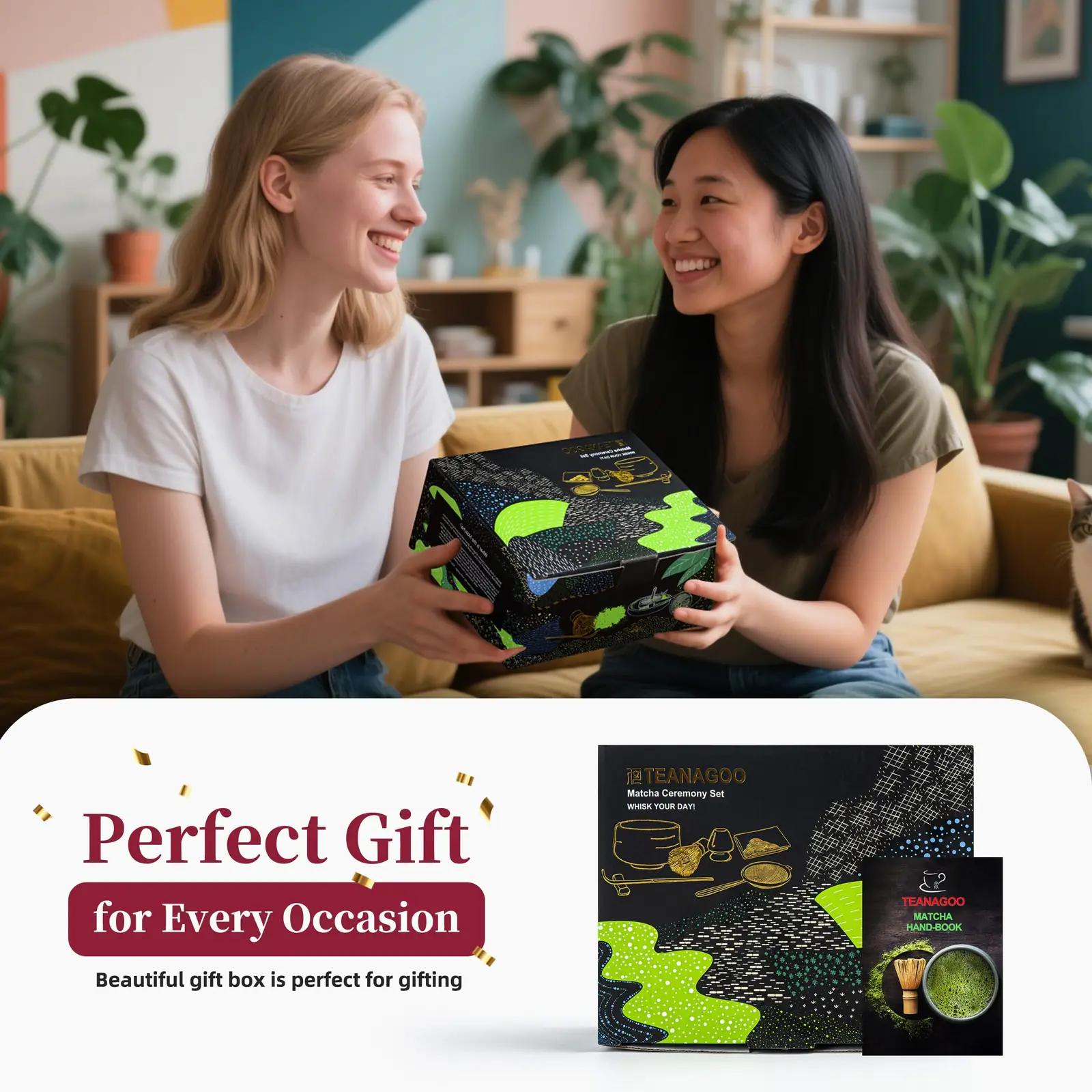 TEANAGOO keramiline Matcha komplekt — autentne teetseremoonia – pilt 6