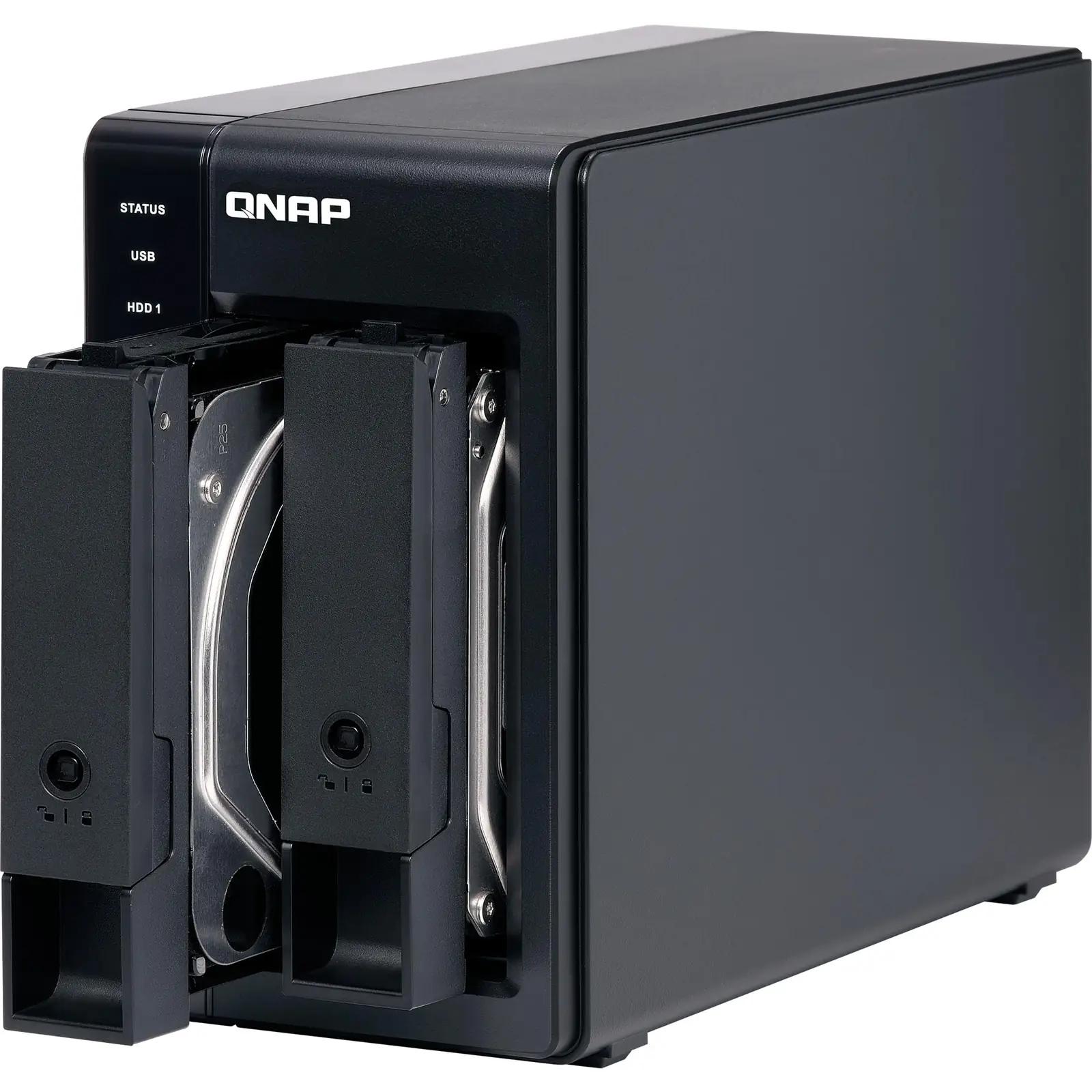 QNAP lauaarvuti RAID-karp USB 3.1 – lisasalvestus ja jagamine – lisavaade