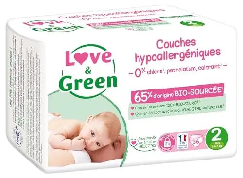 Love & Green CO1037 beebimähkmed – detailne lähivaade