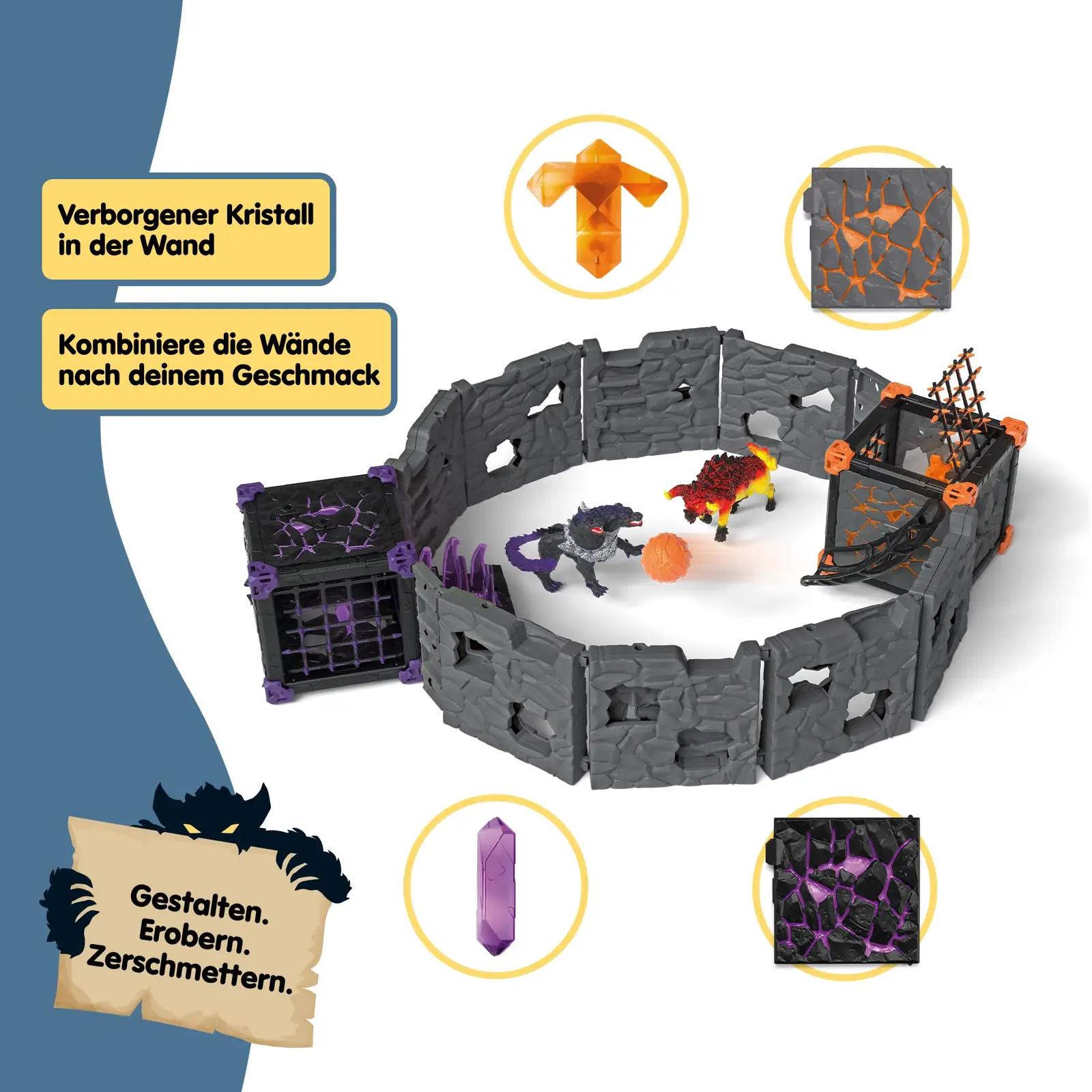 SCHLEICH lava- ja varjukoopad mängukomplekt – põnev lava-teema – lisavaade