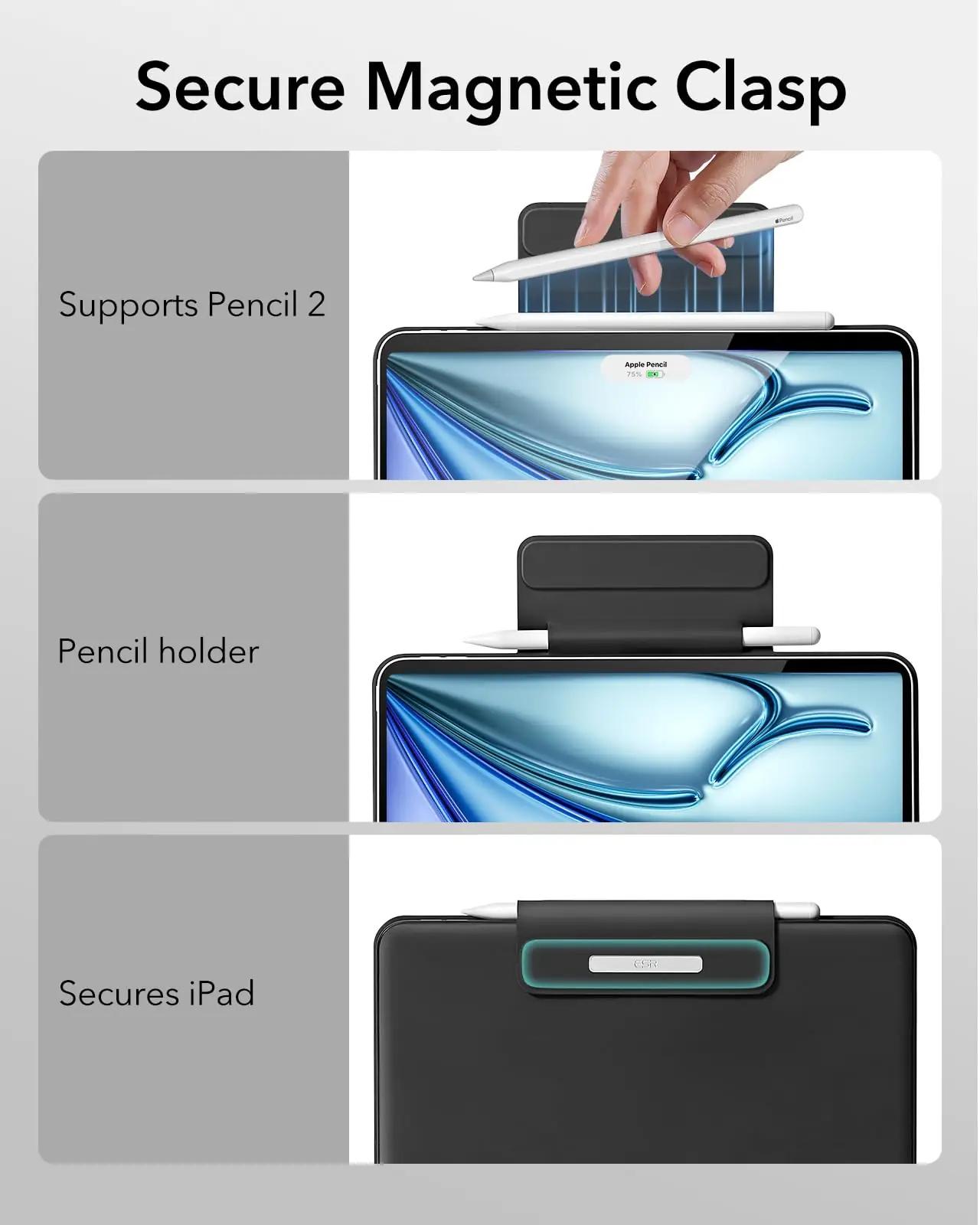 ESR magnetiline klaviatuurikate iPad Air/Pro 11 tolli – pilt 9