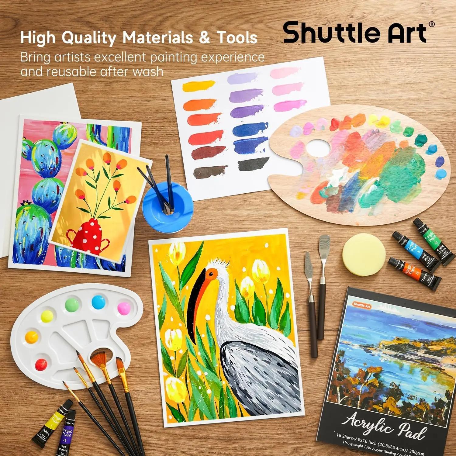 Shuttle Art professionaalne 65-osaline maalikomplekt – pilt 9