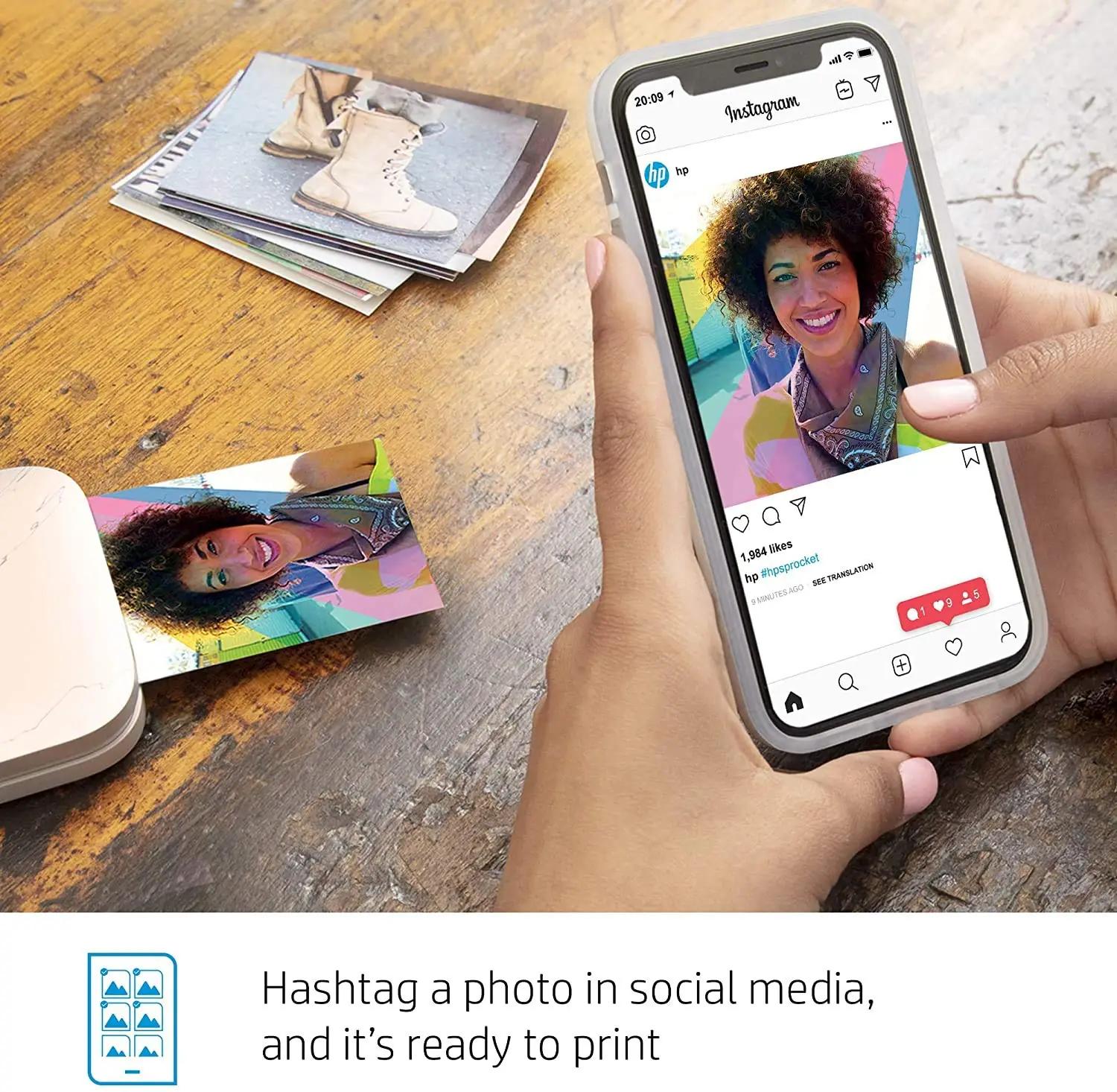 HP kaasaskantav fotoprinter — kompaktne ja isikupärane kingitus – pilt 8