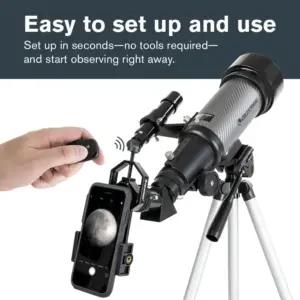 Celestron 22035 elektroonika ja foto – detailne lähivaade