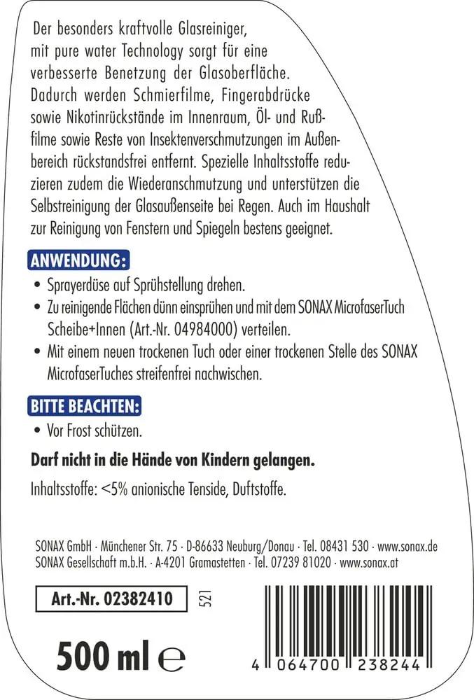 SONAX autohoolduskomplekt – tekstiilne 11-osaline kingiidee – pilt 9