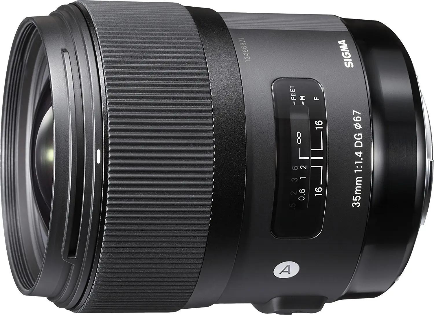 Sigma kvaliteetne 35mm F1,4 Art objektiiv – vastupidav metall – pilt 6