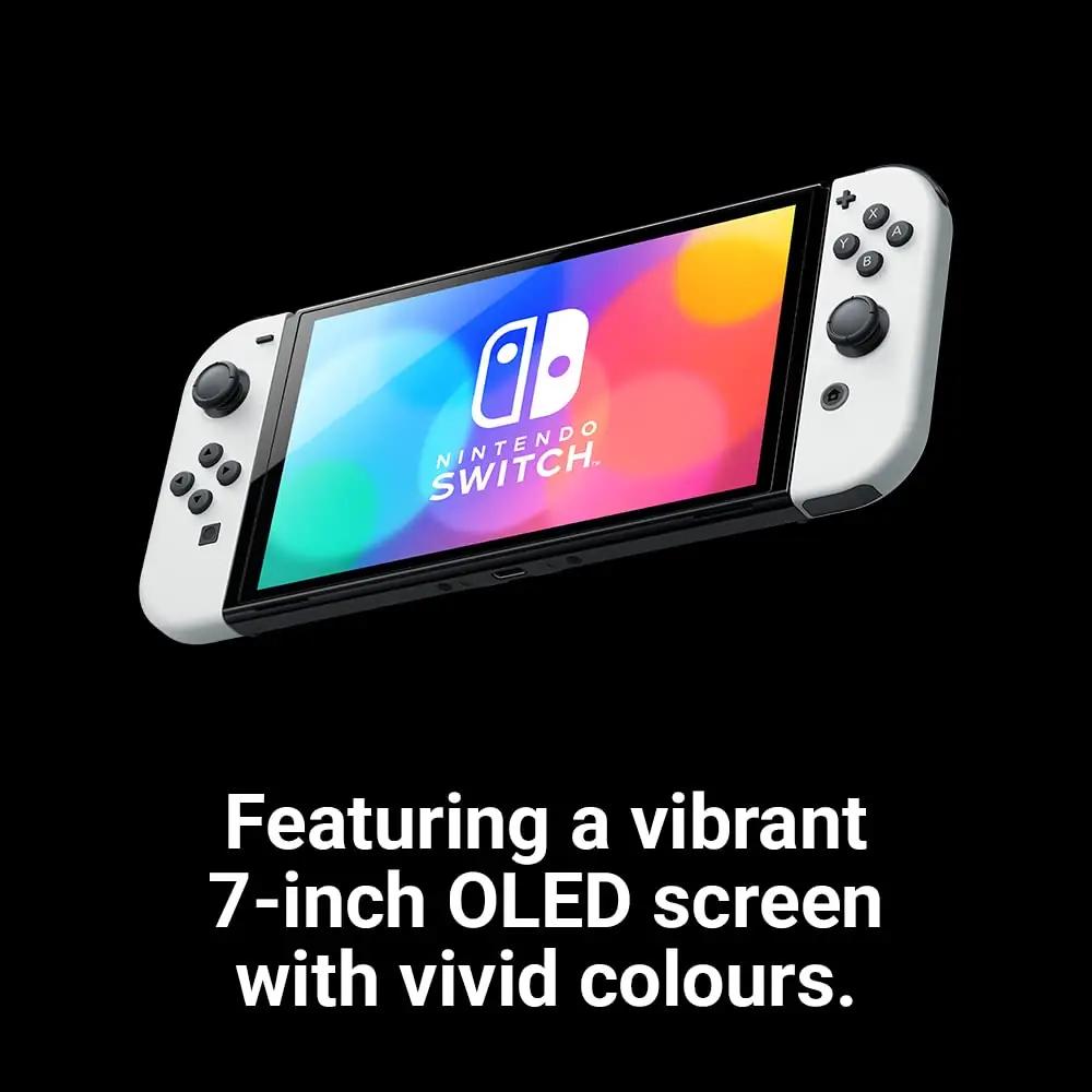 Nintendo OLED-konsool valge — tark investeering mängimiseks – kasutusnäide