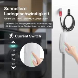Teskee P60-11KW laadimisatarvikud elektrisõidukitele – detailne lähivaade