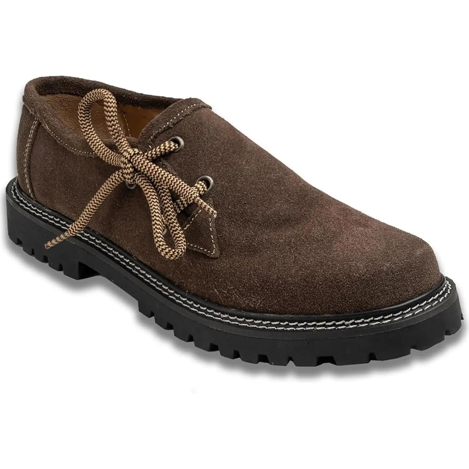 German Wear käsitööna: nahast Haferlschuhe pere teema charmiga – pakend ja tarvikud