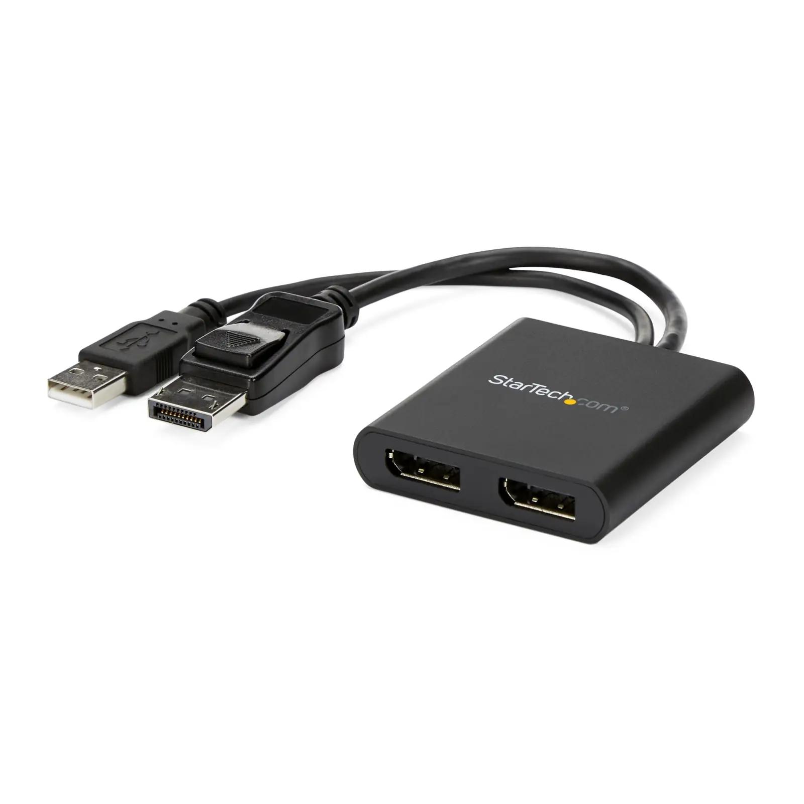 StarTech DisplayPort jaotur – mitmekuvariline USB-MST hub