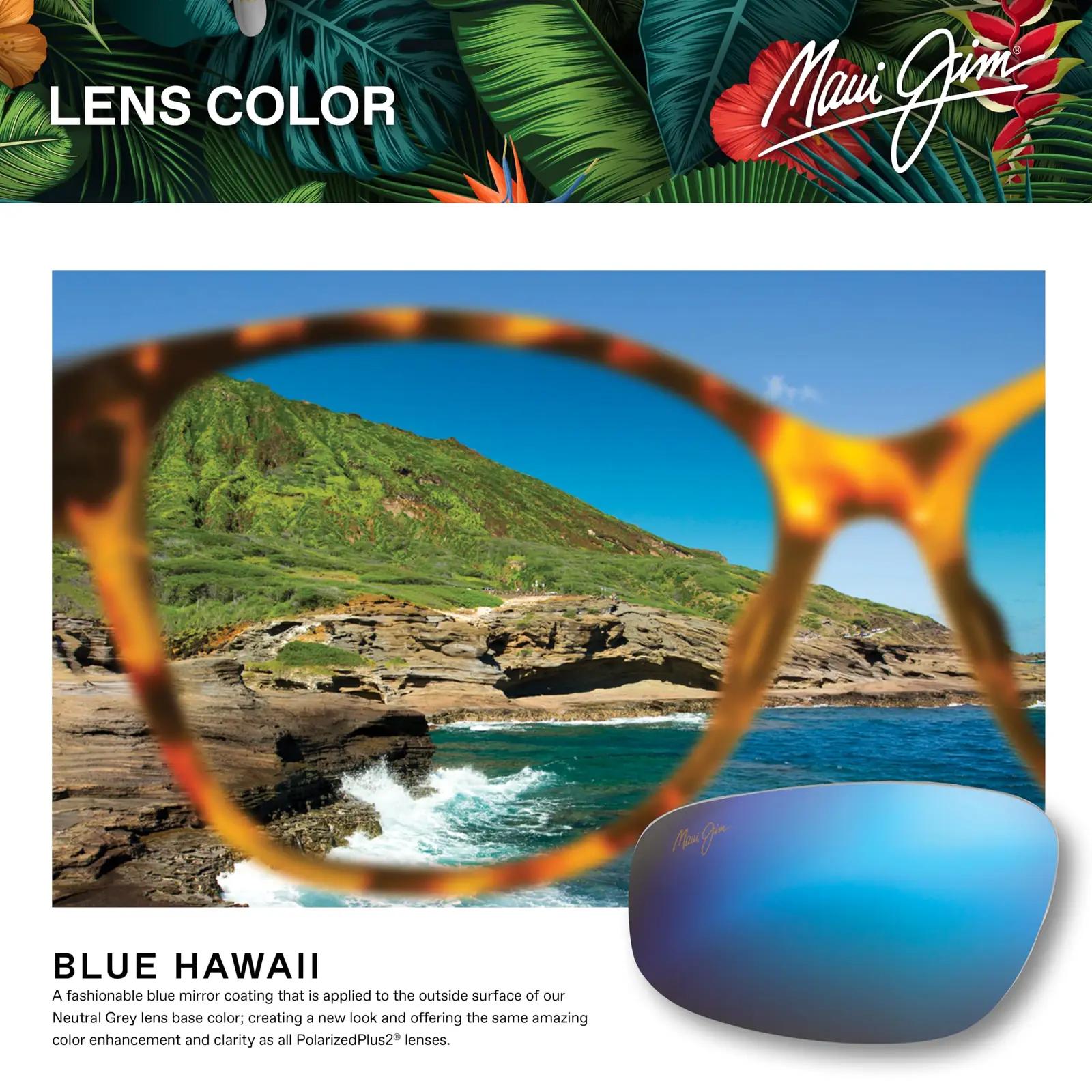 Maui Jim päikeseprillid Blue Stone Shack — kristallklaas – lisavaade