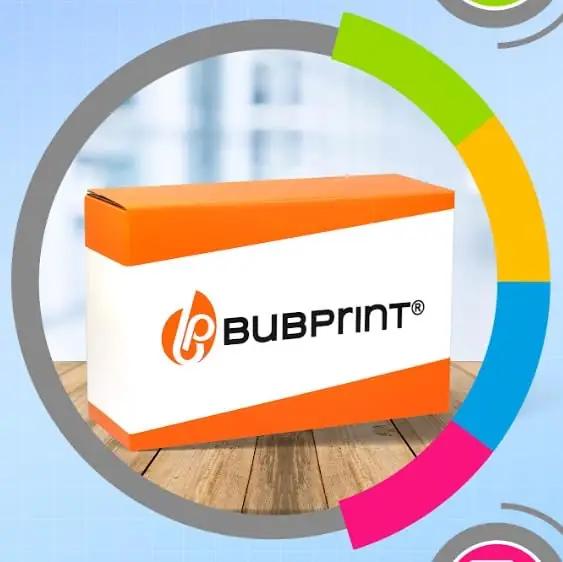 Bubprint tooner – detailne lähivaade