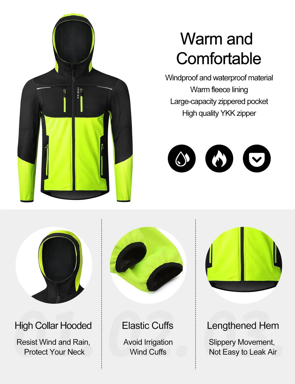 INBIKE veekindel softshell-meestejakk – soojust ja hingavust – lisavaade