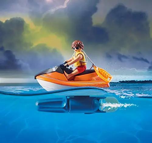PLAYMOBIL päästeseiklus: plastikust hai- ja vesiseade kingituseks – kasutusnäide