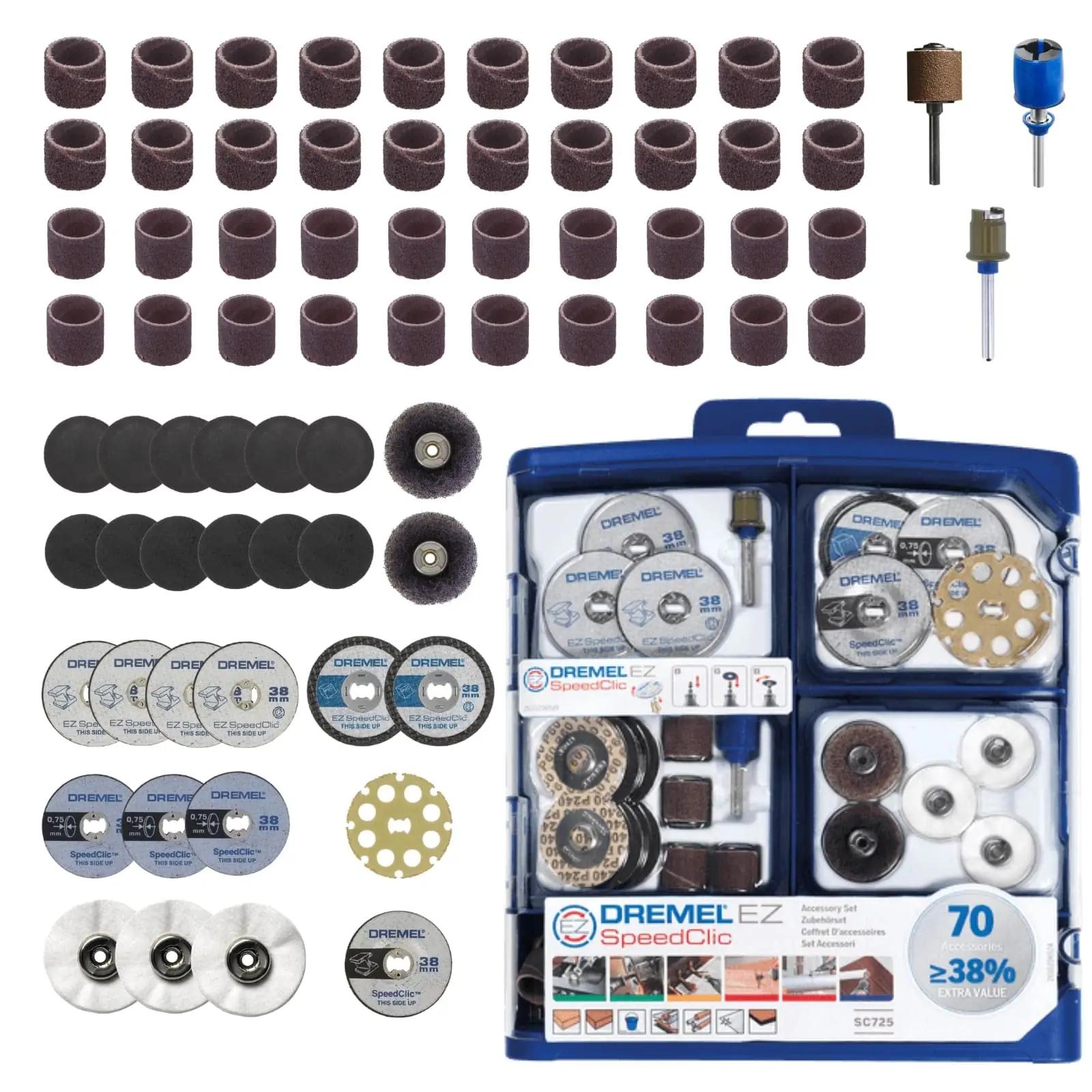 DREMEL universaalne 70-osaline tarvikukomplekt