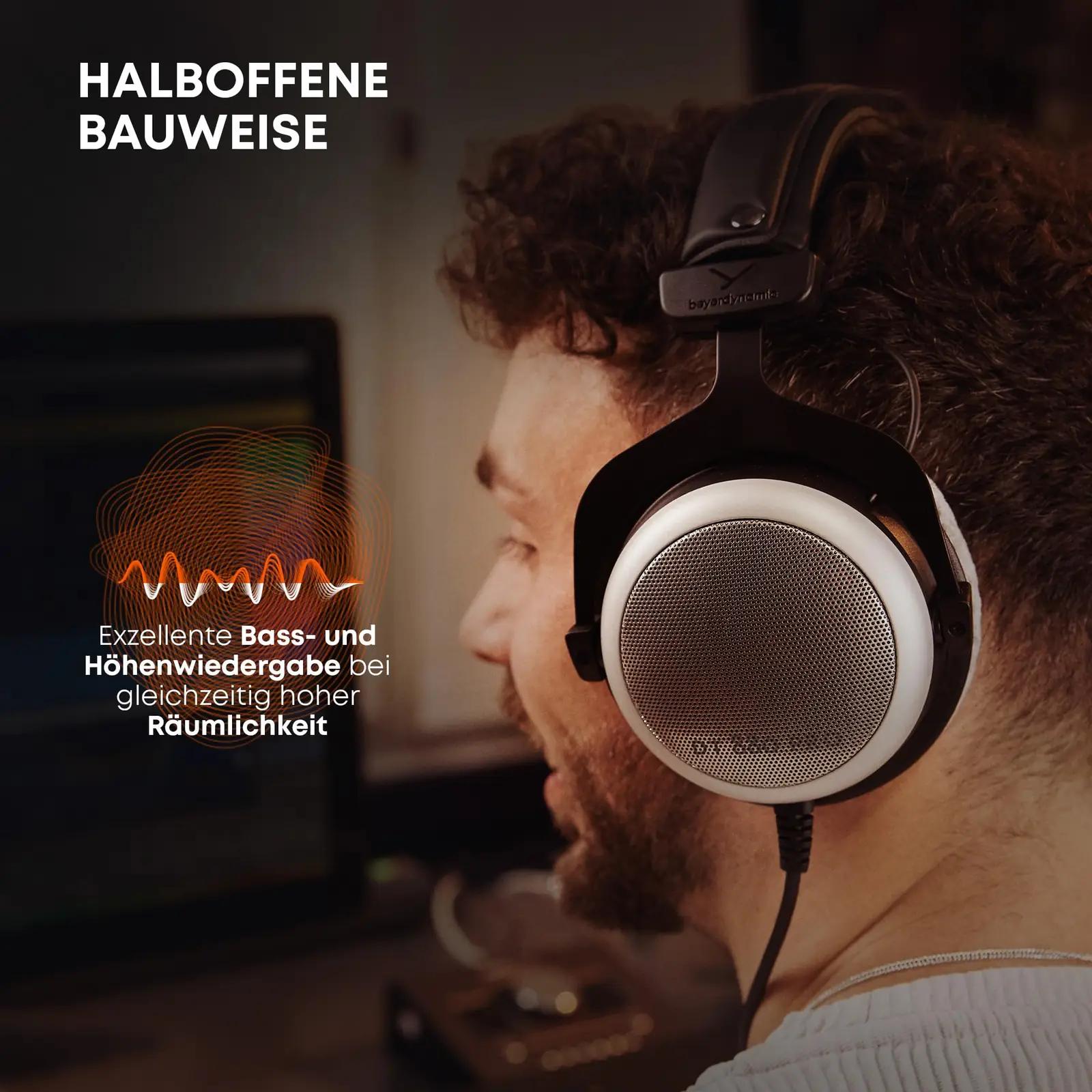 beyerdynamic kvaliteetsed veluurist over-ear stuudiokõrvaklapid – kasutusnäide