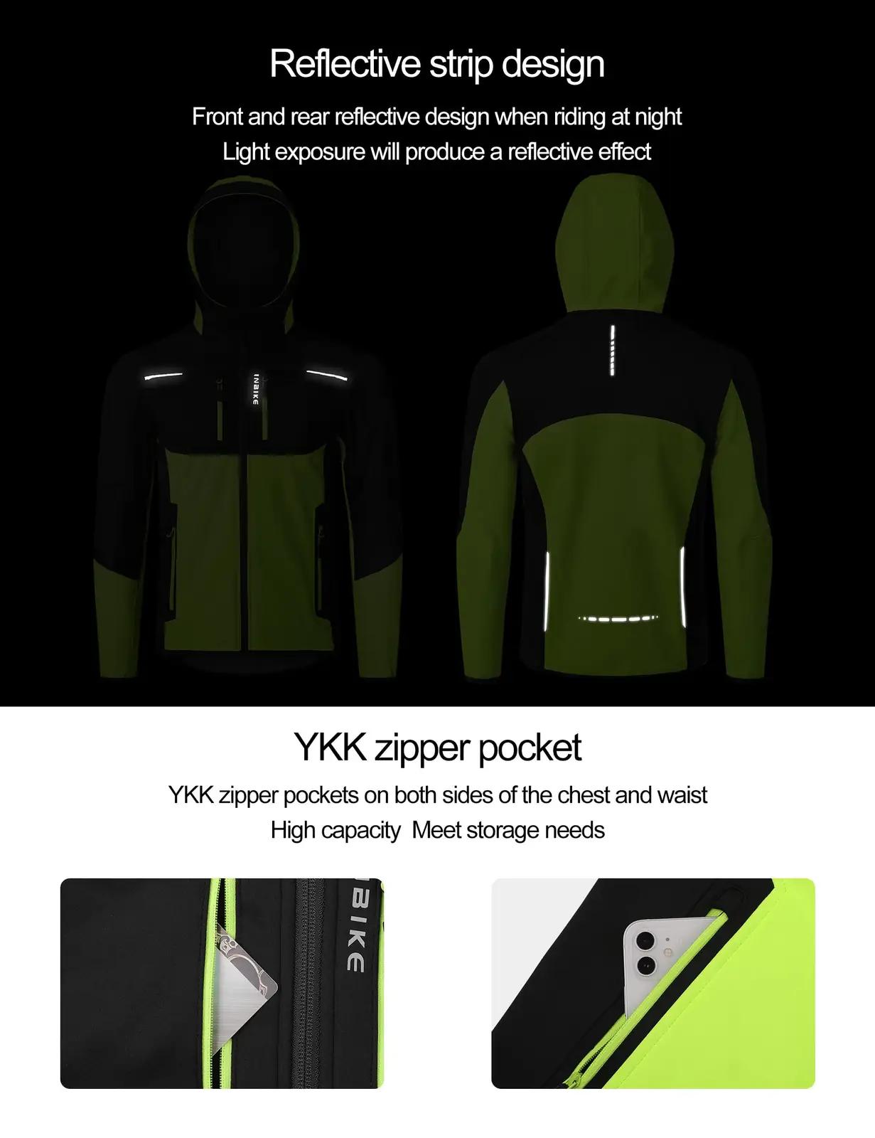 INBIKE veekindel softshell-meestejakk – soojust ja hingavust – kasutusnäide