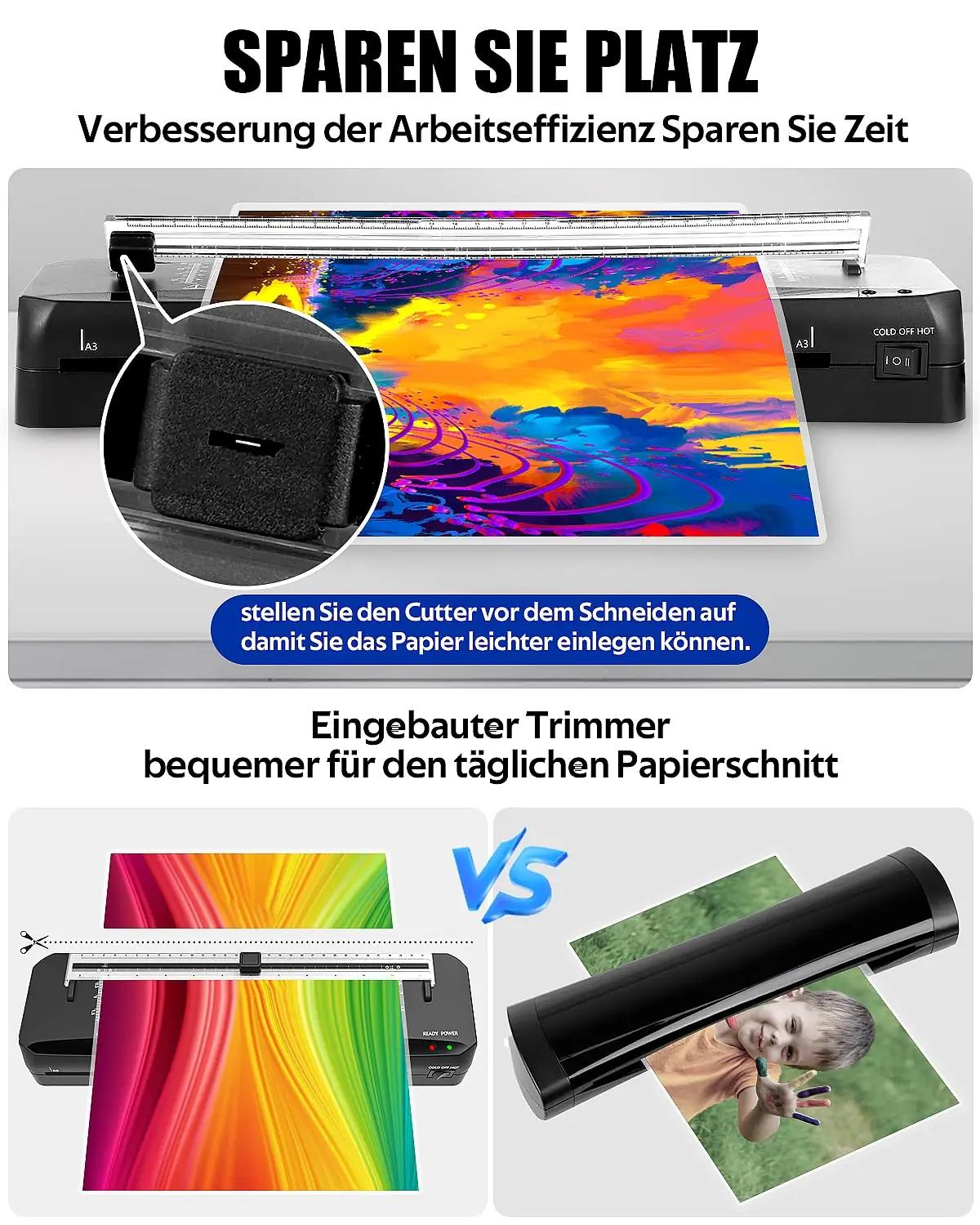 BAYGE kvaliteetne A3 laminator kodu ja kontori jaoks – pakend ja tarvikud