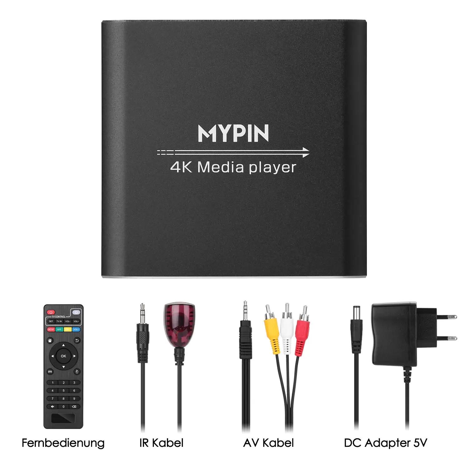 MYPIN kompaktne 4K meediapleier — kodukino lahendus – pilt 9