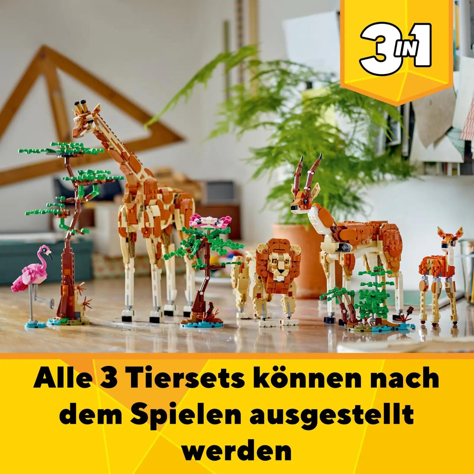 LEGO loominguline 3in1 loomasafari – kingitus lastele – pilt 6