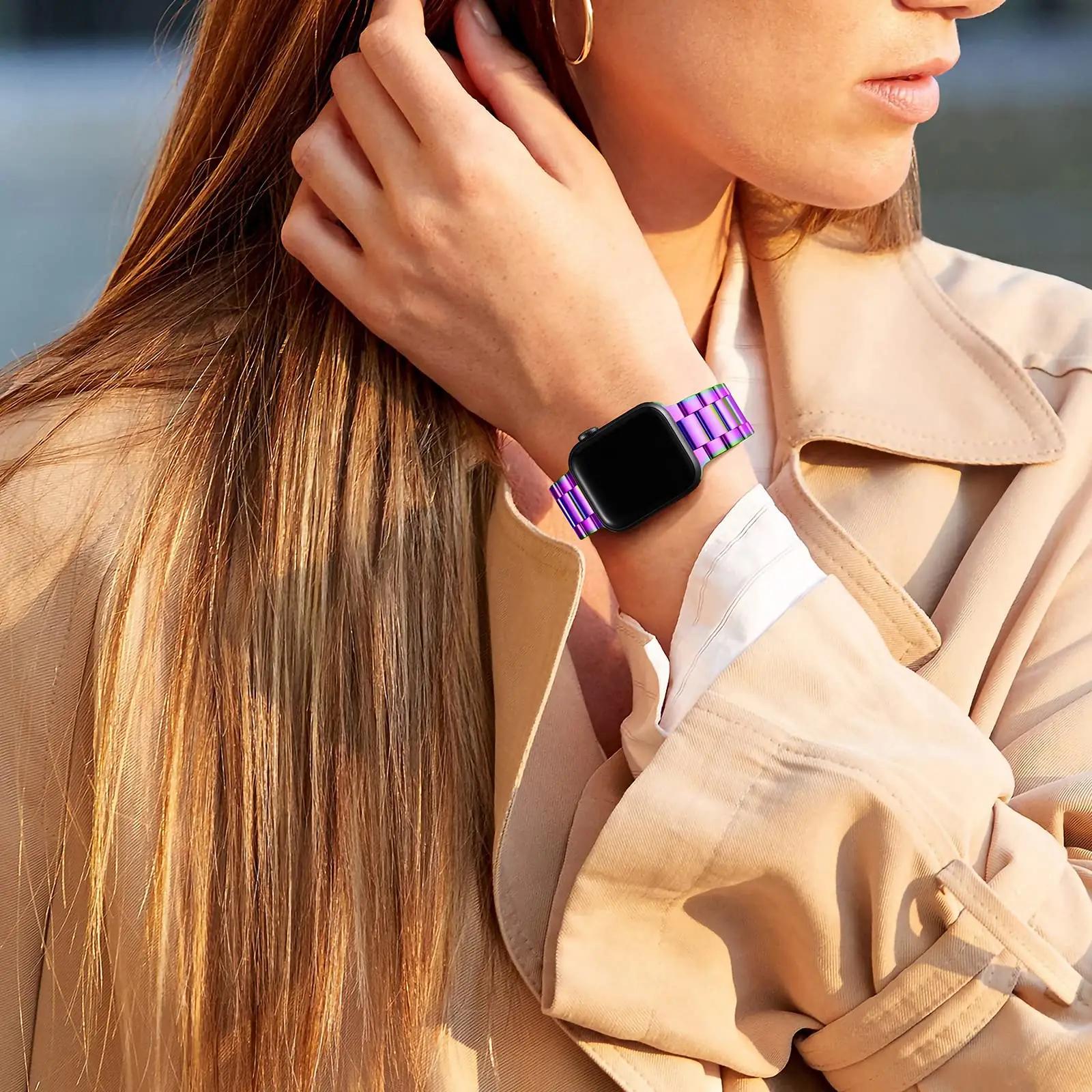 Netolo roostevaba metallrihm Apple Watchile — elegants ja – lisavaade