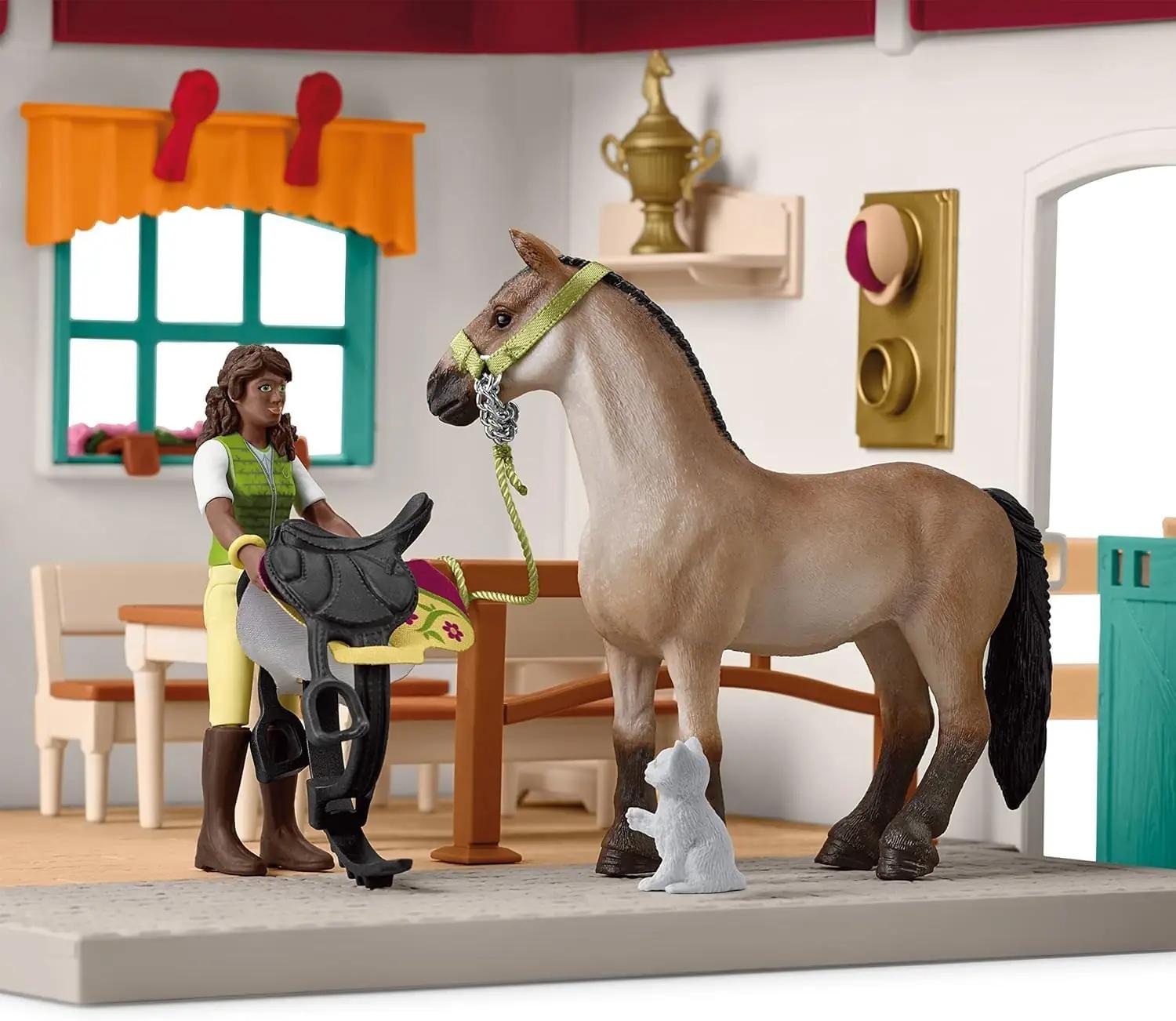 SCHLEICH pehme plastikust Sattelkammer – mängukomplekt lastele – lisavaade