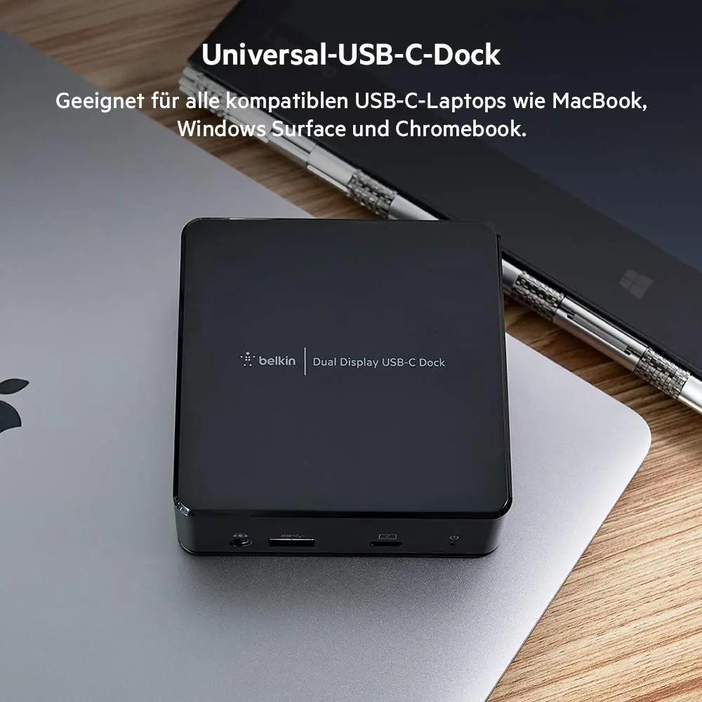 Belkin USB-C dokk universaalse kaheteljelise laadimise ja – lisavaade