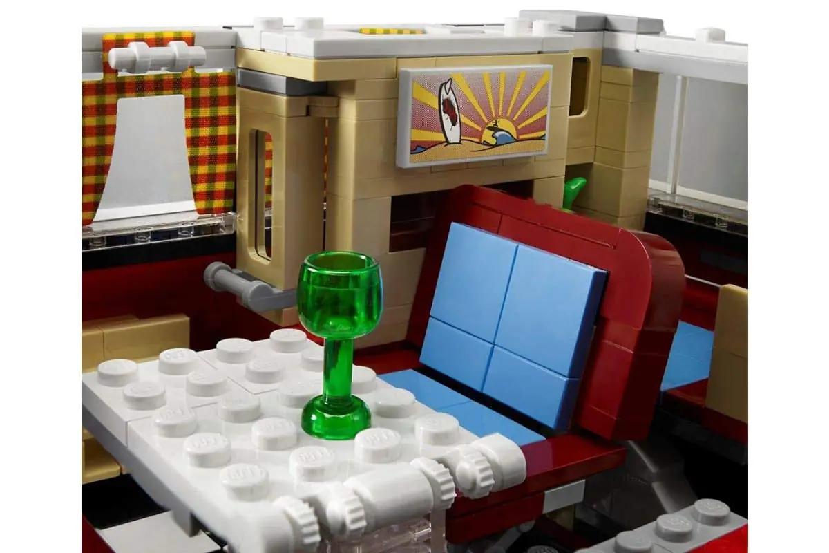 LEGO kahepoolselt mänguline VW T1 Campingbus kui kingitus – pilt 6
