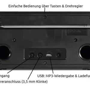 TechniSat 0000/3953 internetiraadiod – detailne lähivaade