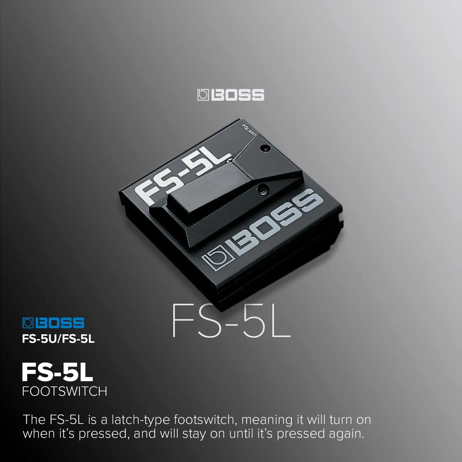 BOSS metallist jalalüliti FS-5L — täpne kontroller muusikale – pilt 6